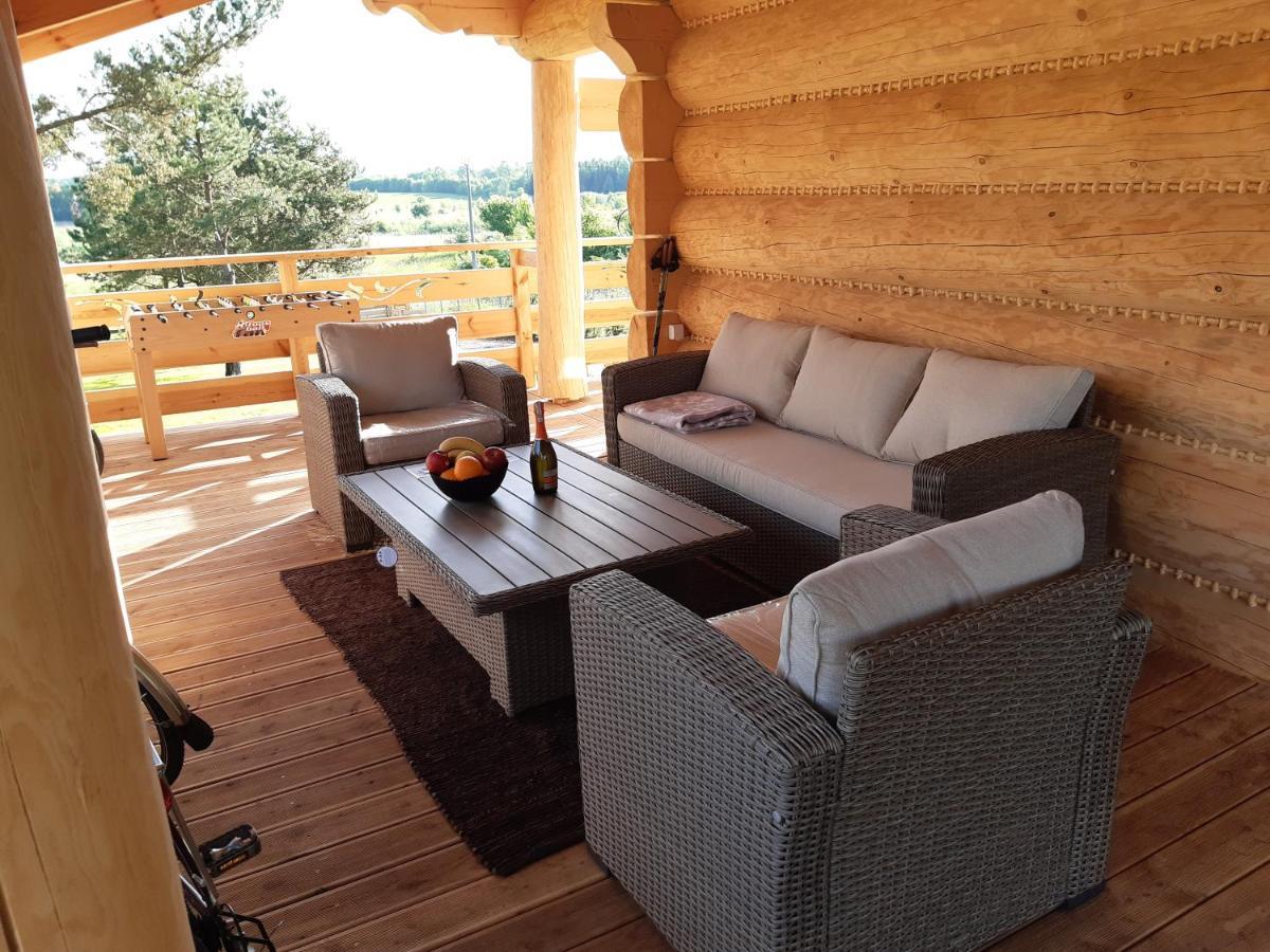 Mazury "Willa Slimakowo" W Pasymiu Z Jakuzzi, Sauna, Pomostem Exterior foto