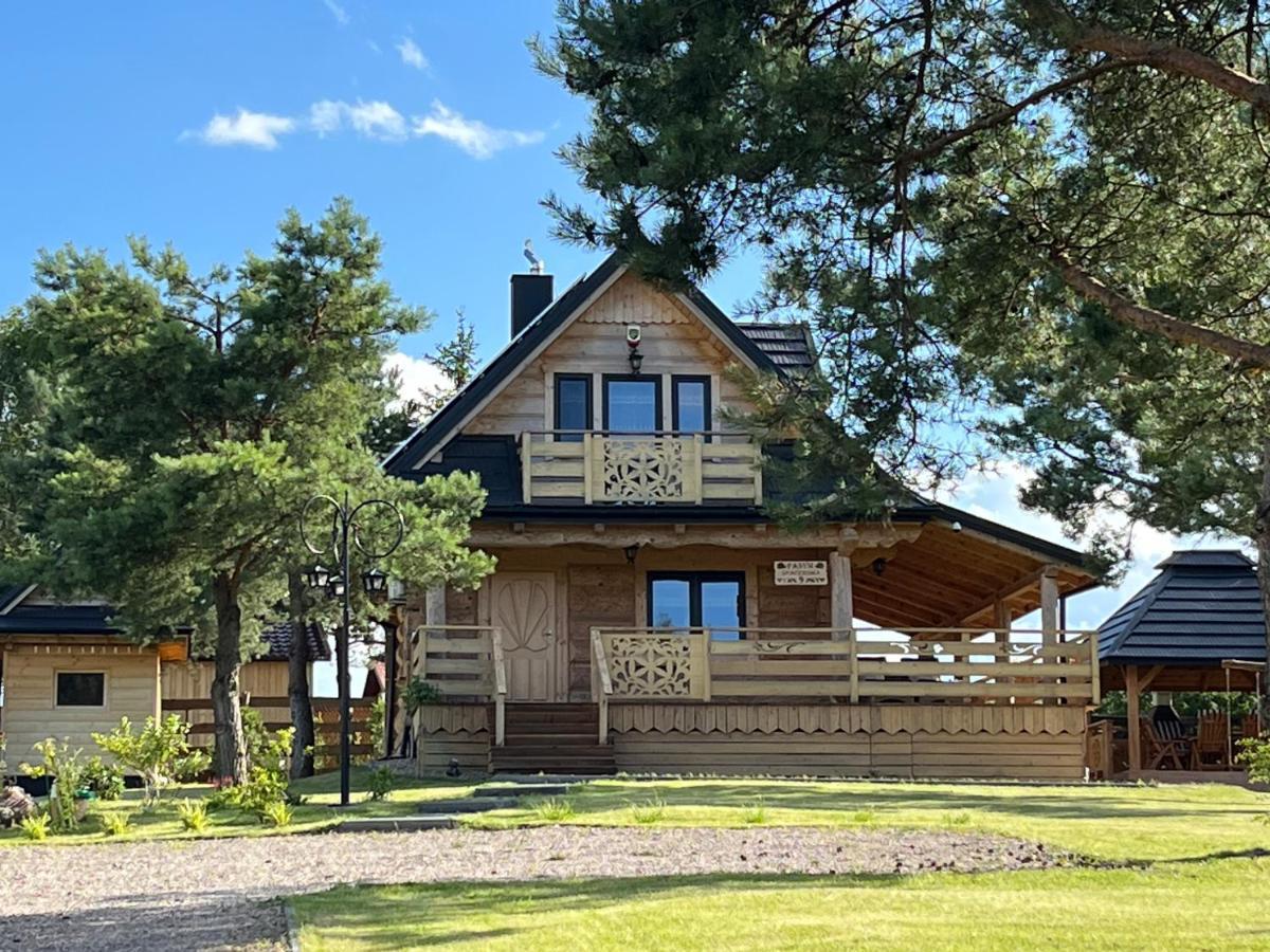 Mazury "Willa Slimakowo" W Pasymiu Z Jakuzzi, Sauna, Pomostem Exterior foto