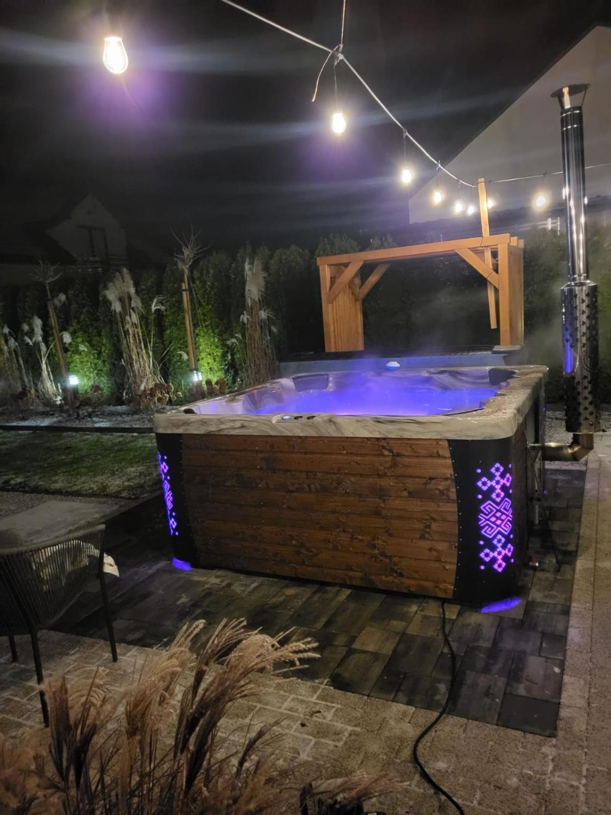 Mazury "Willa Slimakowo" W Pasymiu Z Jakuzzi, Sauna, Pomostem Exterior foto