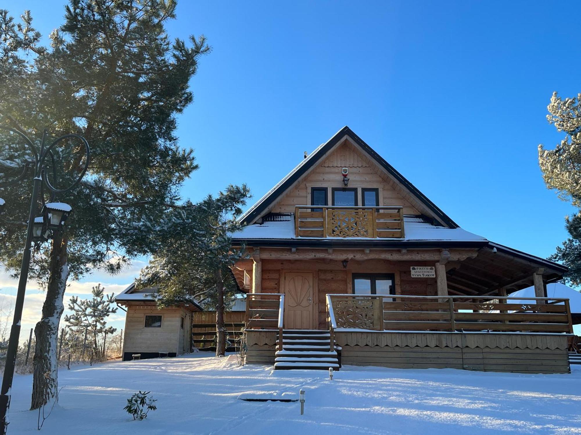 Mazury "Willa Slimakowo" W Pasymiu Z Jakuzzi, Sauna, Pomostem Exterior foto