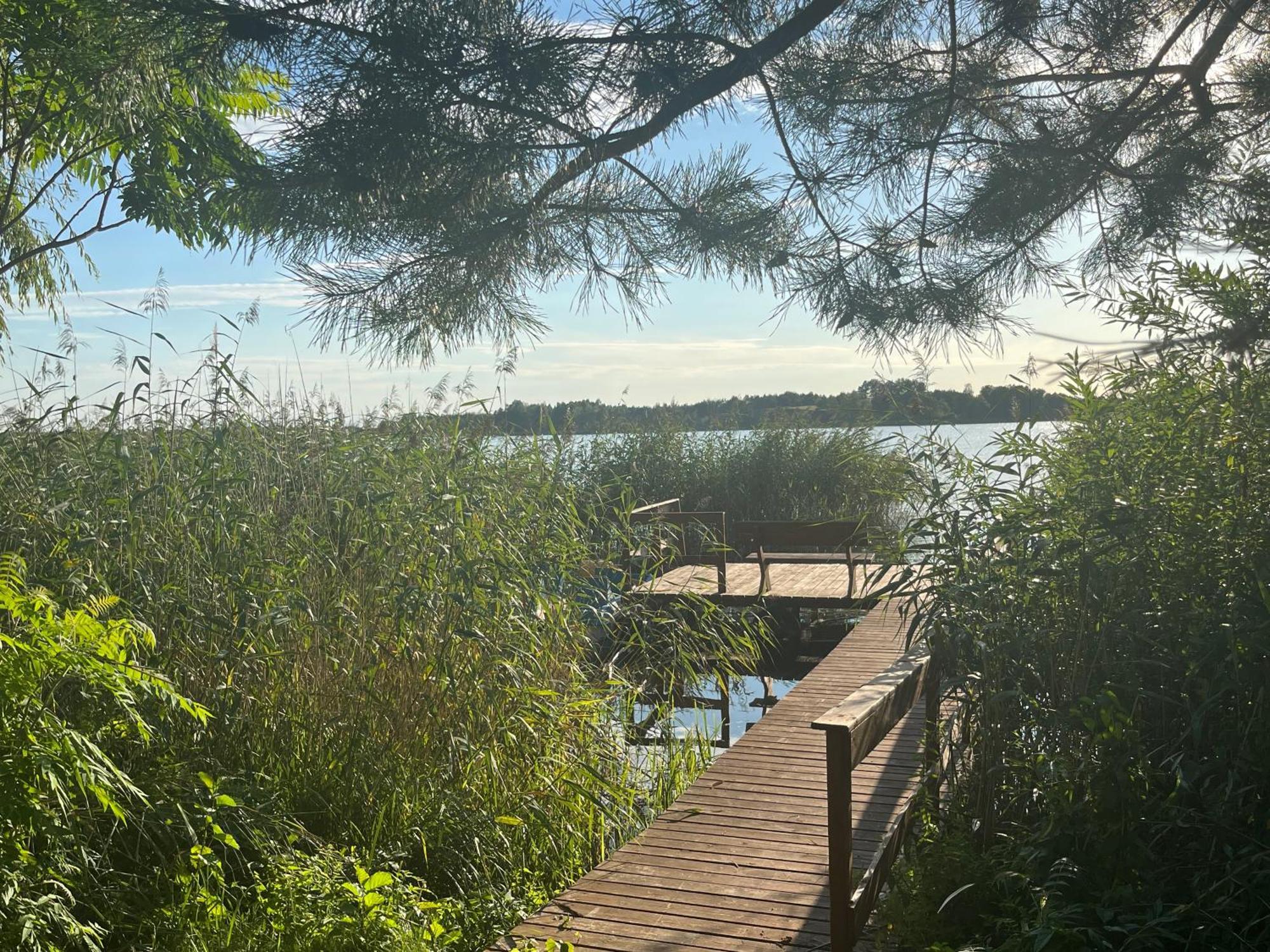 Mazury "Willa Slimakowo" W Pasymiu Z Jakuzzi, Sauna, Pomostem Exterior foto
