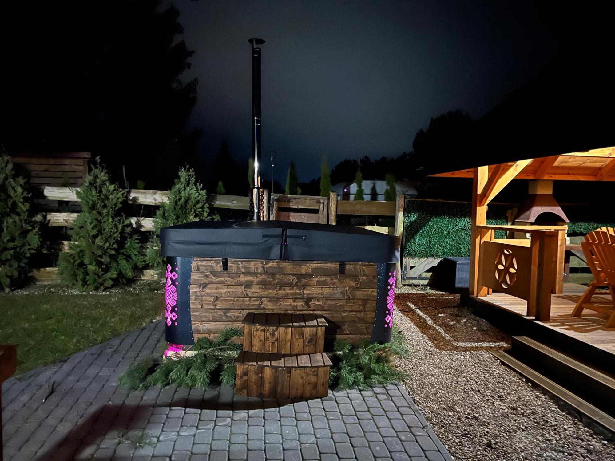 Mazury "Willa Slimakowo" W Pasymiu Z Jakuzzi, Sauna, Pomostem Exterior foto